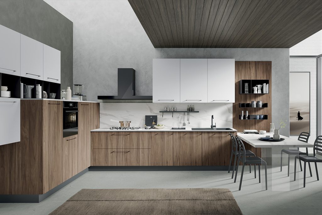 Noce italiano / Bianco 026